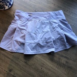 Lululemon Lavender Tennis Skirt
